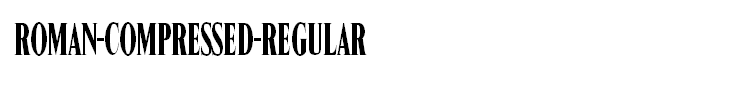 Roman-Compressed-Regular