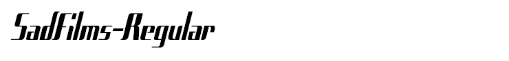 SadFilms-Regular