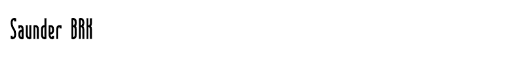 Saunder BRK