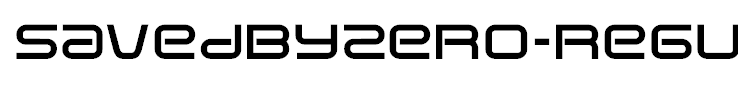 SavedByZero-Regular