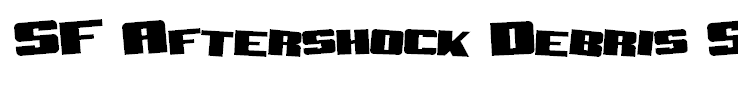 SF Aftershock Debris Solid