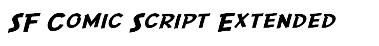SF Comic Script Extended