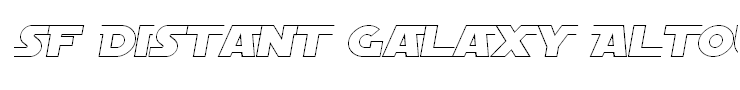 SF Distant Galaxy AltOutline Italic