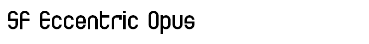 SF Eccentric Opus