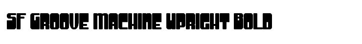 SF Groove Machine Upright Bold