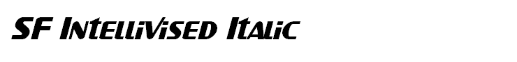 SF Intellivised Italic