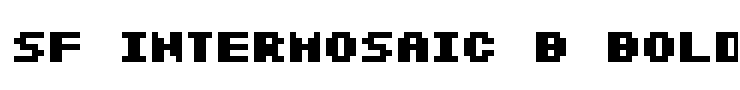 SF Intermosaic B Bold