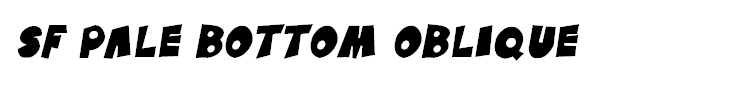 SF Pale Bottom Oblique