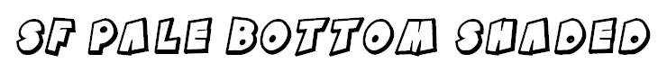 SF Pale Bottom Shaded Oblique