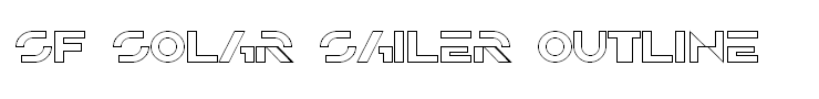 SF Solar Sailer Outline