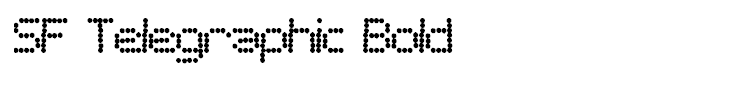 SF Telegraphic Bold