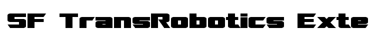 SF TransRobotics Extended Bold