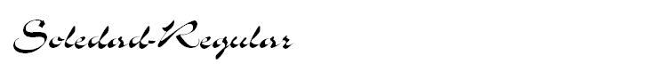 Soledad-Regular