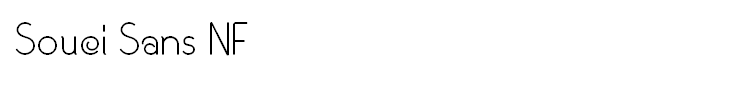 Souci Sans NF