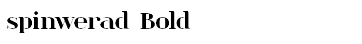 spinwerad Bold