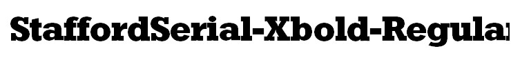StaffordSerial-Xbold-Regular