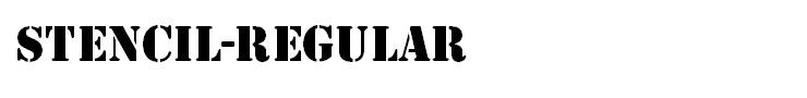 Stencil-Regular