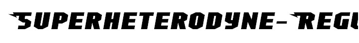 Superheterodyne-Regular