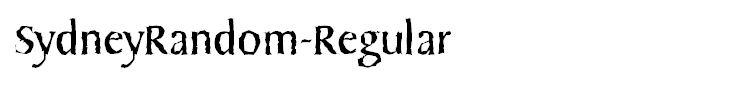 SydneyRandom-Regular