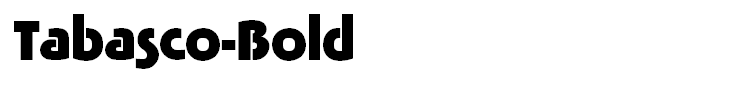 Tabasco-Bold