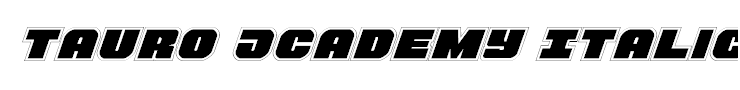 Tauro Academy Italic