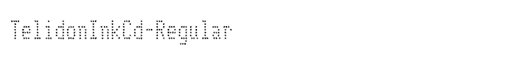 TelidonInkCd-Regular