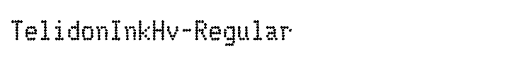 TelidonInkHv-Regular