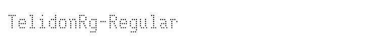 TelidonRg-Regular