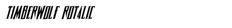 Timberwolf Rotalic