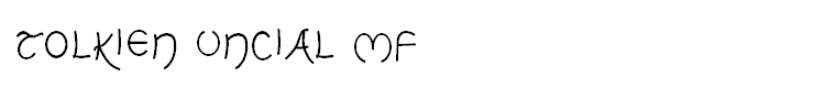 Tolkien Uncial MF