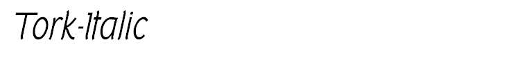 Tork-Italic