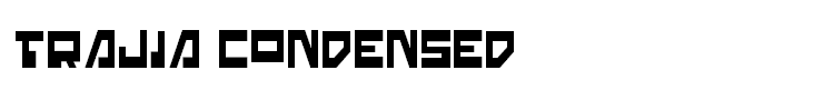 Trajia Condensed
