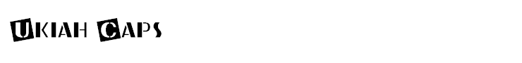 Ukiah Caps