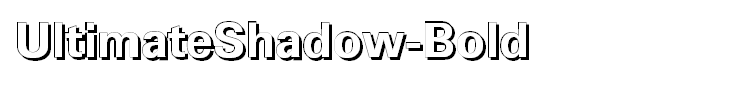 UltimateShadow-Bold