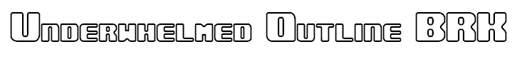 Underwhelmed Outline BRK