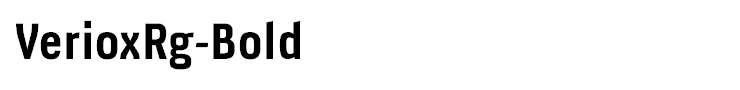 VerioxRg-Bold