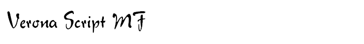 Verona Script MF