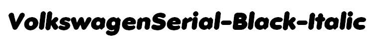 VolkswagenSerial-Black-Italic