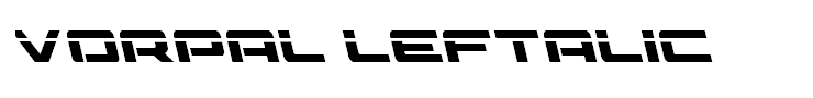 Vorpal Leftalic