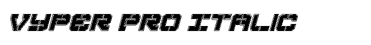 Vyper Pro Italic