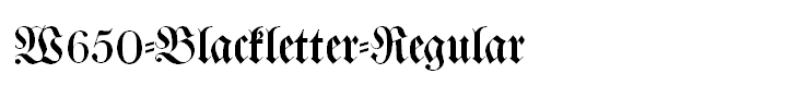 W650-Blackletter-Regular