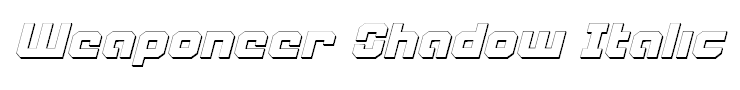 Weaponeer Shadow Italic