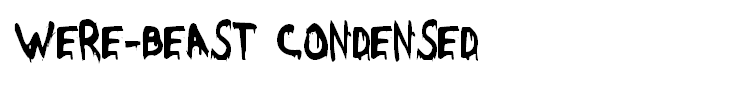 Were-Beast Condensed