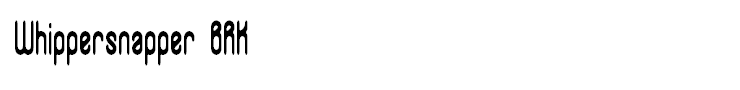 Whippersnapper BRK