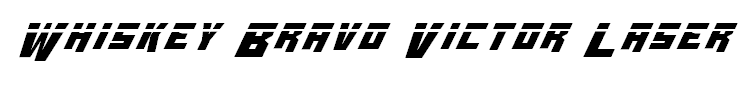 Whiskey Bravo Victor Laser