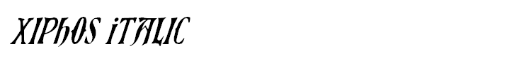 Xiphos Italic