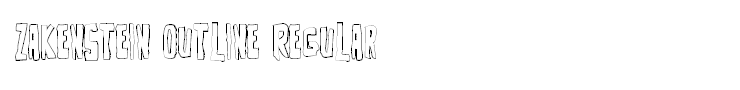 Zakenstein Outline Regular
