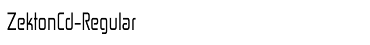 ZektonCd-Regular