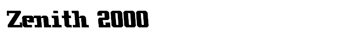 Zenith 2000
