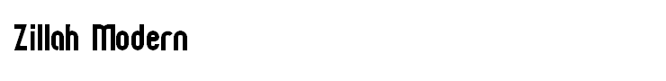 Zillah Modern